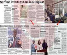 A Daily Graphic publication on the launch of the <br/>ITC handbook Image